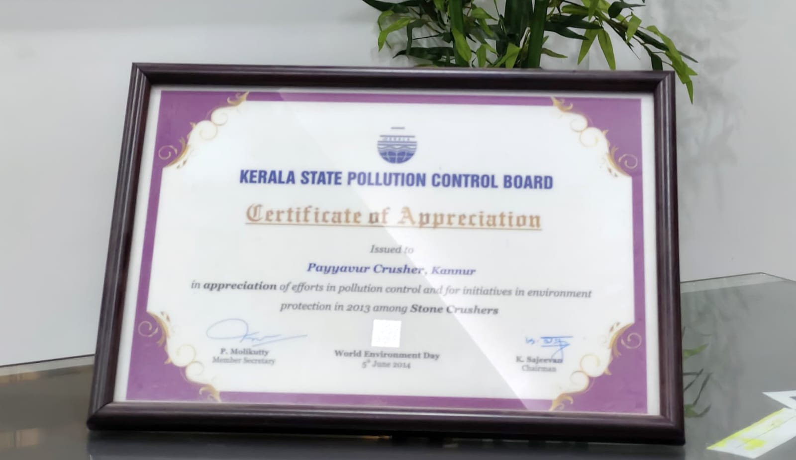 Eco-Initiatives Award